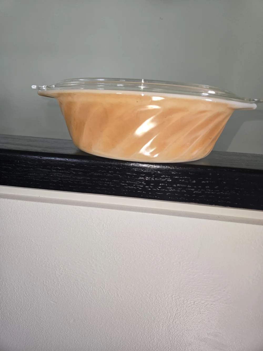 Pyrex Vintage Mirror Glaze With Lid